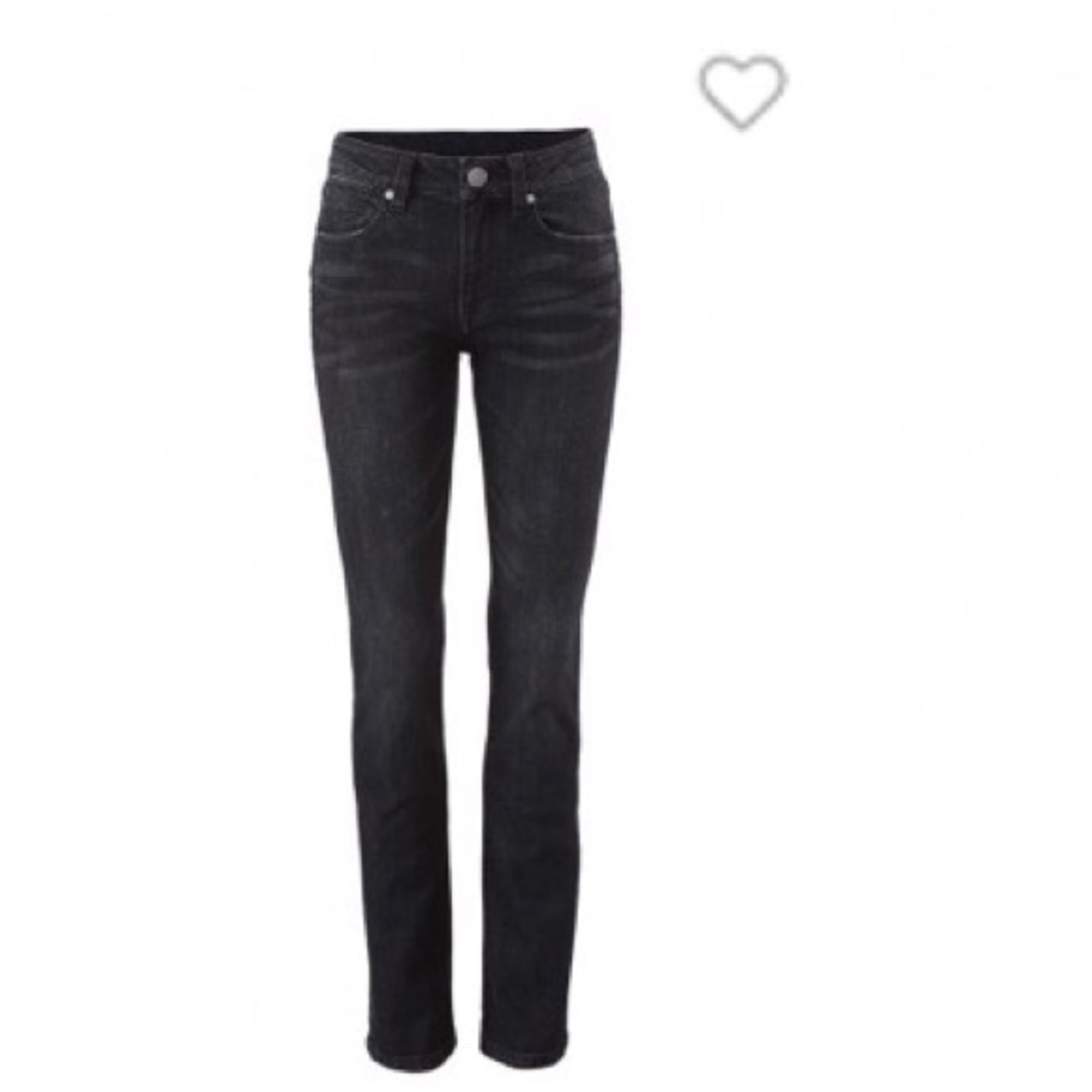 Smolder high rise straight jeans (CAbi) size 6